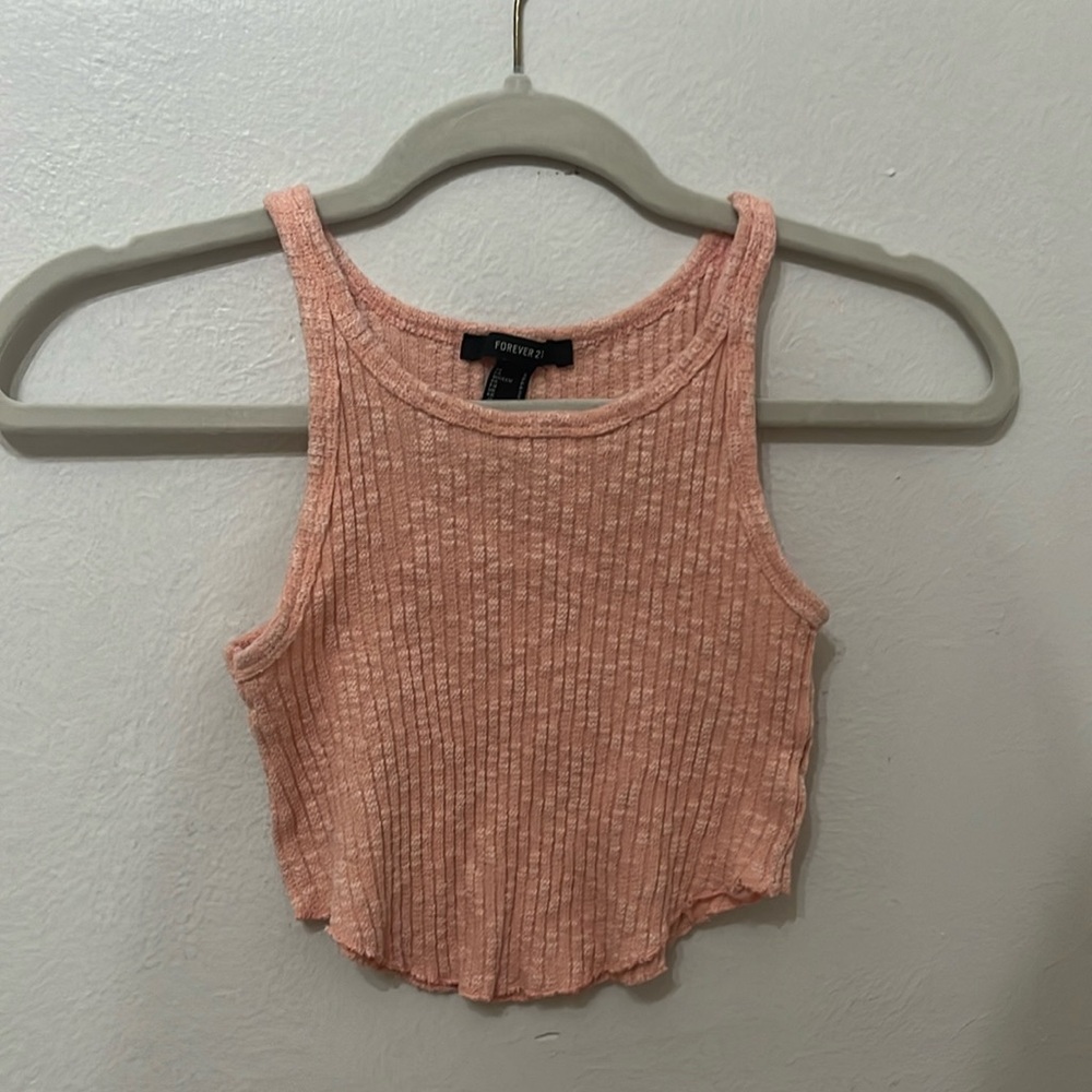 Forever 21 pink tank top